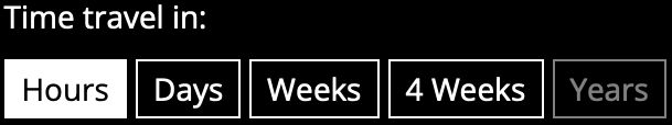 the time traveling interface